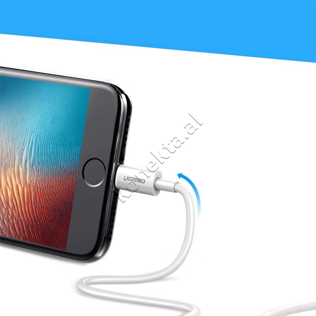 Kabell USB-A Ne Lightning MFi 2.4A UGreen