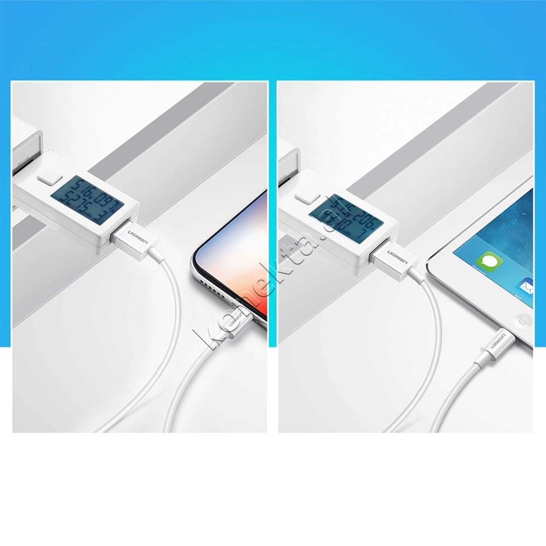 Kabell USB-A Ne Lightning MFi 2.4A UGreen