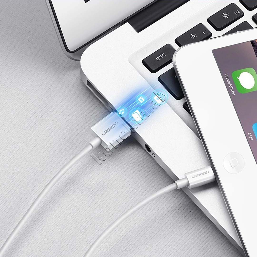 Kabell USB-A Ne Lightning MFi 2.4A UGreen