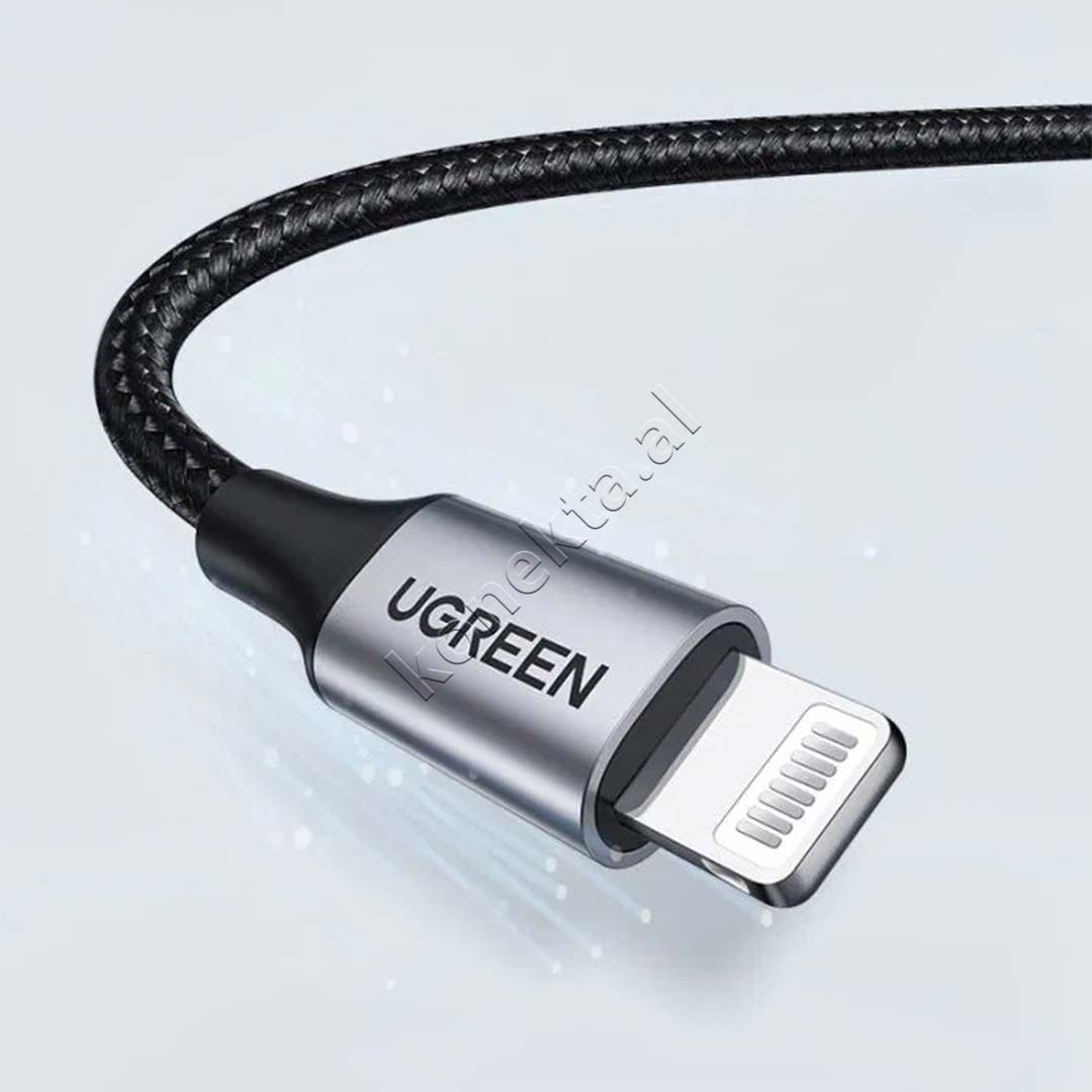 Kabell USB-A Ne Lightning MFi 2.4A UGreen 1.5m
