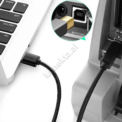 Kabell Printimi USB-A Ne USB-B UGreen