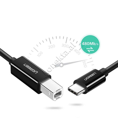 Kabell Printimi USB-C 2.0 Ne USB-B UGreen 1m