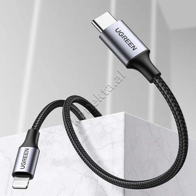 Kabell Karikimi USB-C Ne Lightning UGreen 1m