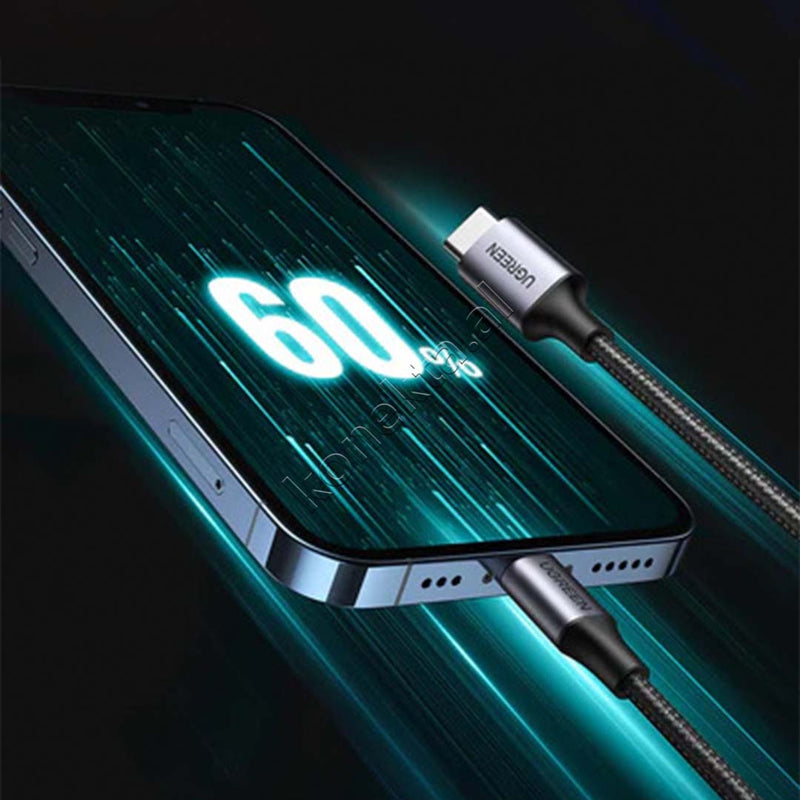 Kabell Karikimi USB-C Ne Lightning UGreen 1m