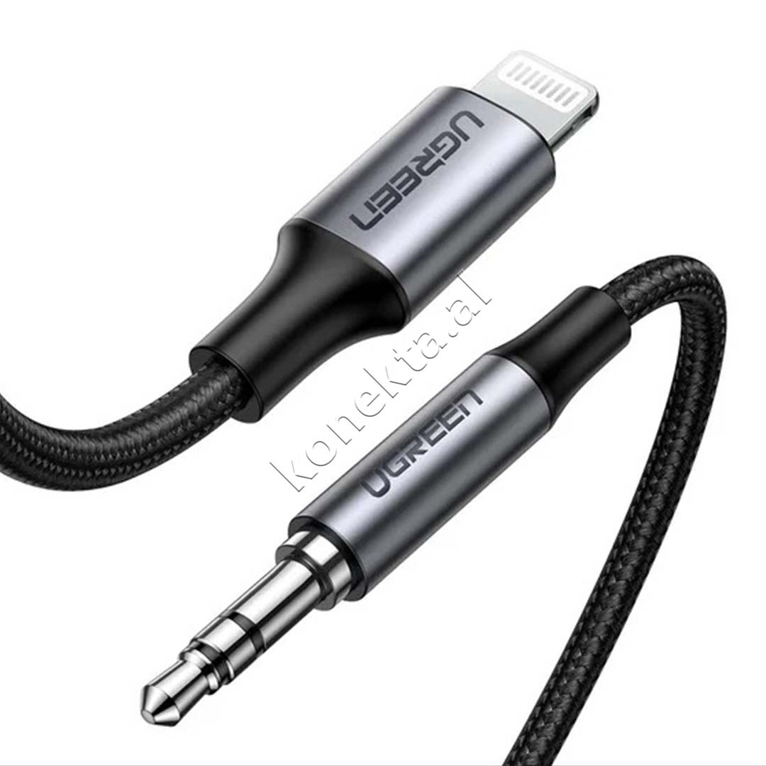 Kabell Lightning Ne AUX 3.5mm Mini Jack Ugreen