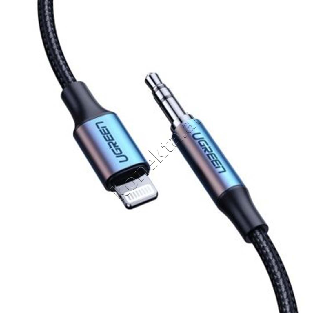 Kabell Lightning Ne AUX 3.5mm Mini Jack Ugreen