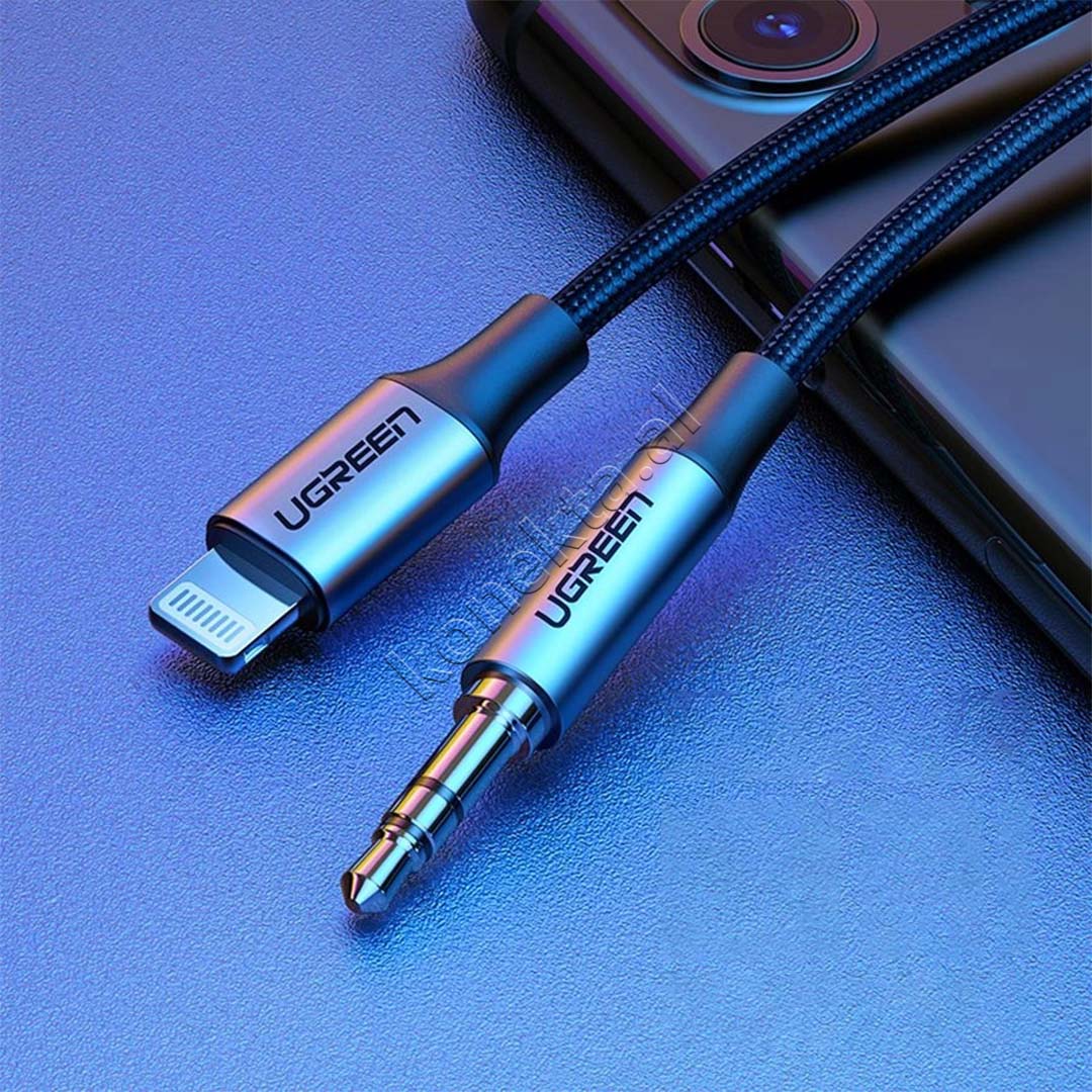 Kabell Lightning Ne AUX 3.5mm Mini Jack Ugreen