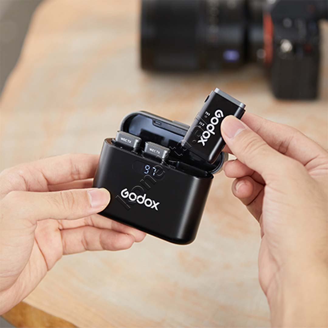 Mikrofon Wireless Lavalier Godox WEC Kit2