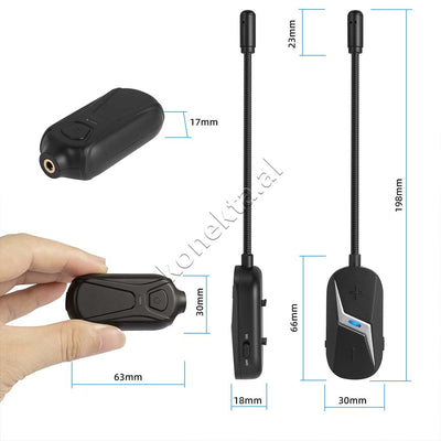 Mikrofon Wireless Profesional Headset