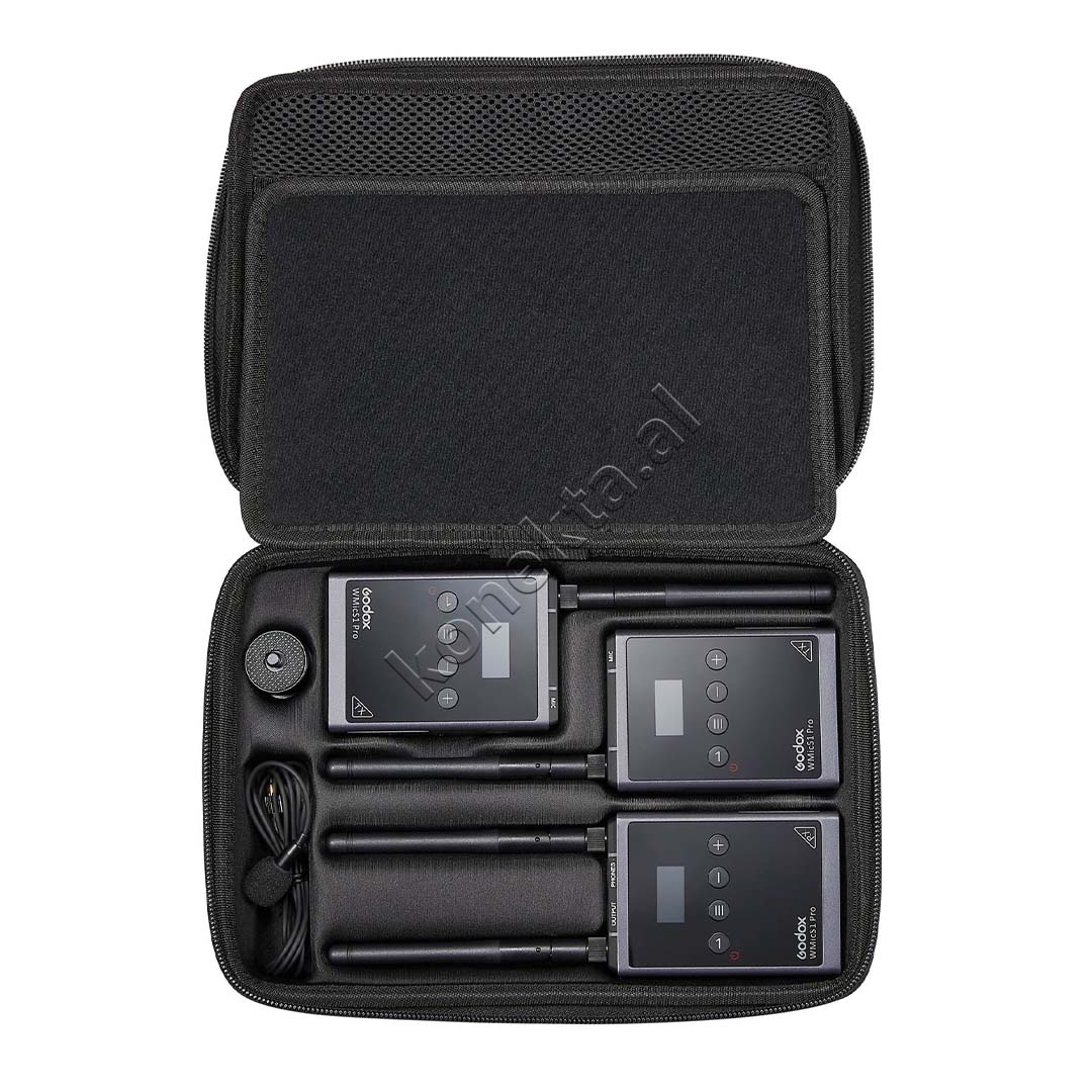 Mikrofon Wireless Lavalier Me Dy Kanale Marrese Godox WMicS1 Kit 2