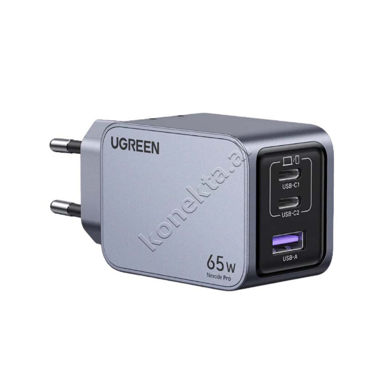 Adaptor Karikimi Nexode Pro 65W UGreen Me Porte USB-A & 2xUSB-C