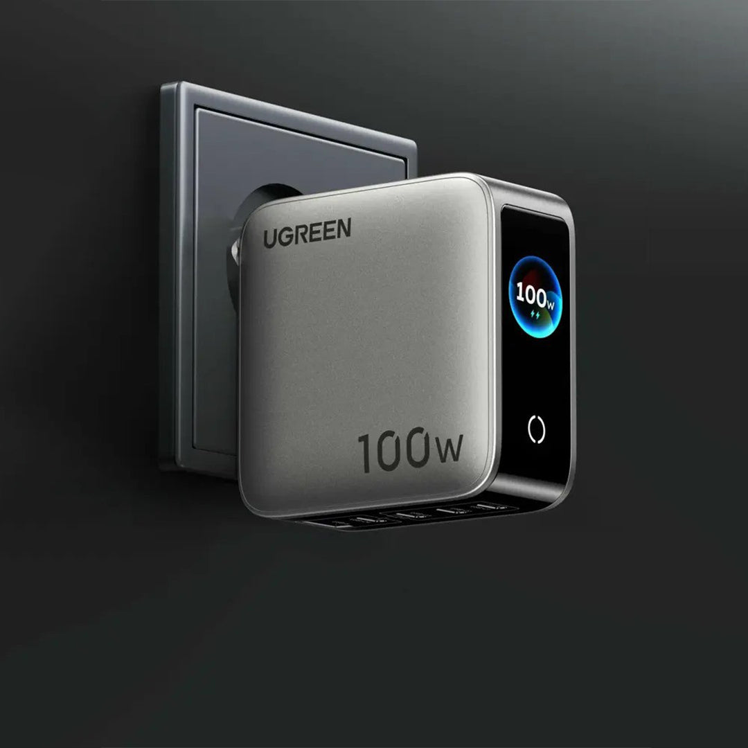 Adaptor Karikimi Nexode Pro 100W GaN Me 5 Porta Ugreen
