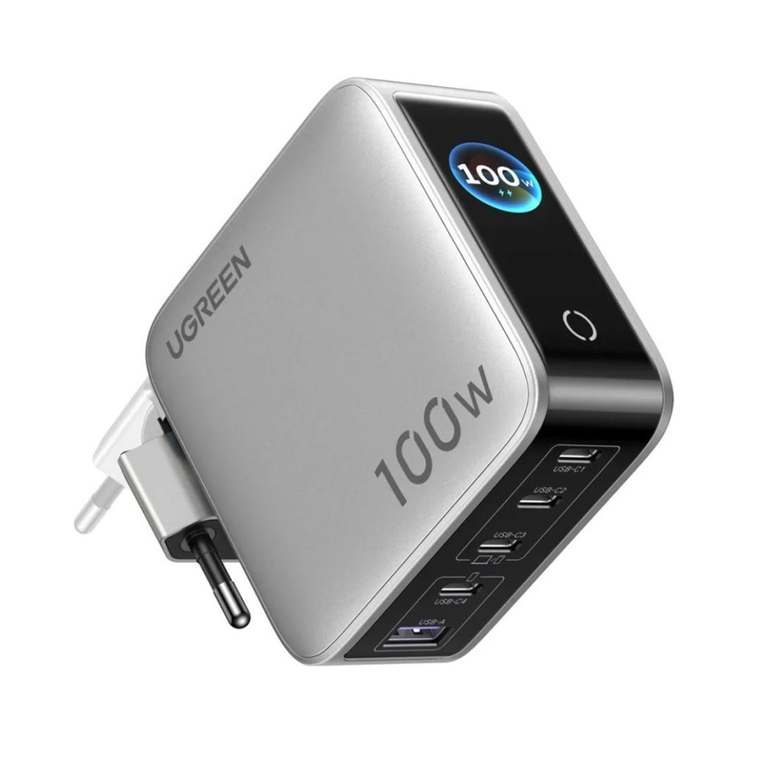Adaptor Karikimi Nexode Pro 100W GaN Me 5 Porta Ugreen