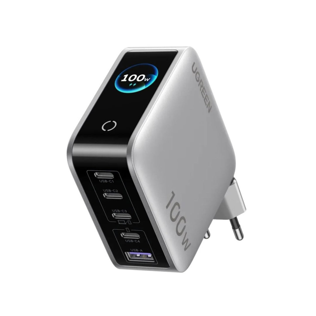 Adaptor Karikimi Nexode Pro 100W GaN Me 5 Porta Ugreen