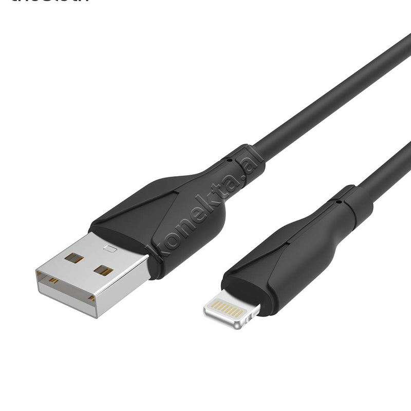 Kabell Karikimi Silikoni USB Ne Lightning 1m Choetech