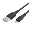 Kabell Karikimi Silikoni USB Ne Lightning 1m Choetech