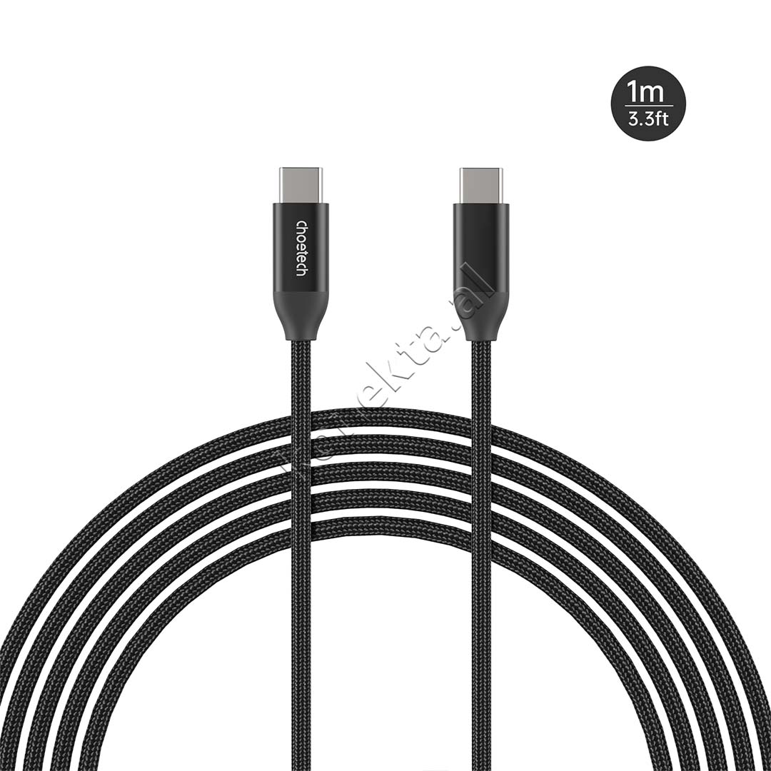 Kabell Karikimi 240W Type-C Ne Type-C 1.2m Choetech