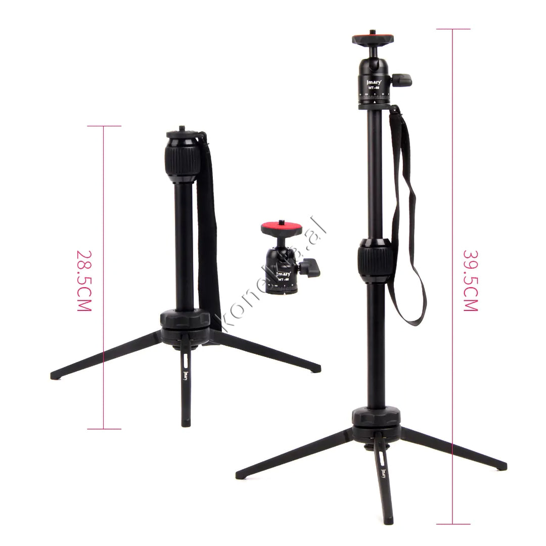 Mini Trekëmbesh (Tripod) Profesional Jmary Me Gjatësi Të Rregullueshme Për Telefon, Kamera, Gopro, SLR,  Etj.