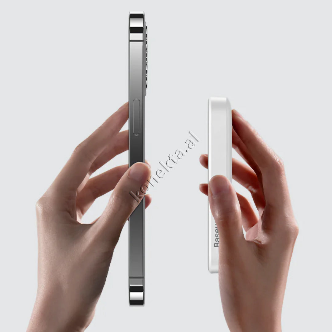 Bateri E Jashtme Baseus 6000mAh 20W Me Karikim Wireless MagSafe