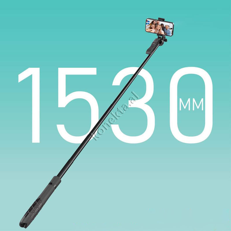 Mbajtese Telefoni Moxom Trekembesh (Tripod) Me Bluetooth Per Selfie (Selfie Stick)