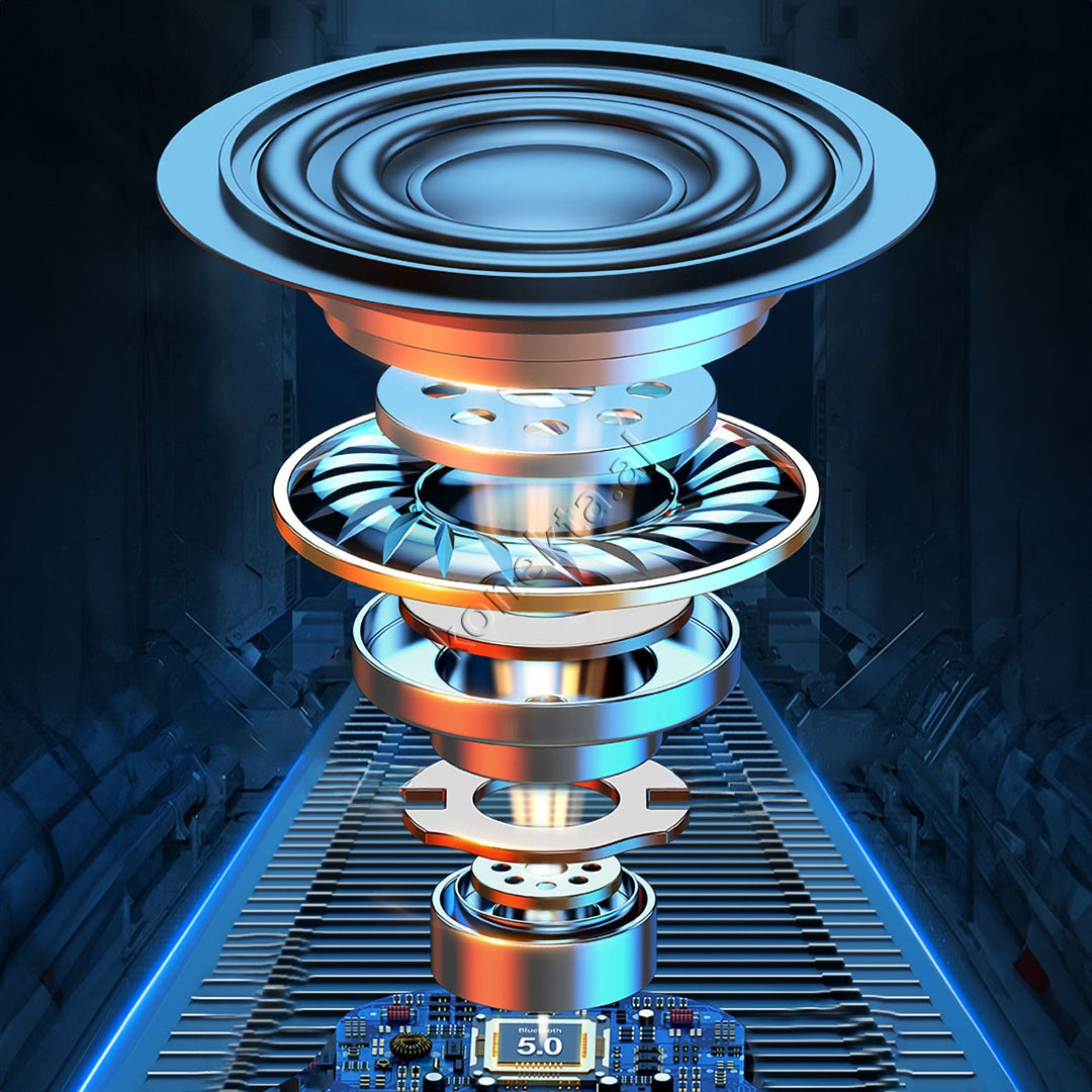 Boks i Fuqishem Me Bluetooth Wiwu Thunder 55W Dhe Mikrofon Wireless