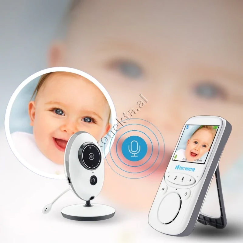 Video Monitor për Mbikëqyrjen e Foshnjës, Komunikim i Dyanshëm deri në 260m, Lidhje me Wifi, Shikim Natën, etj