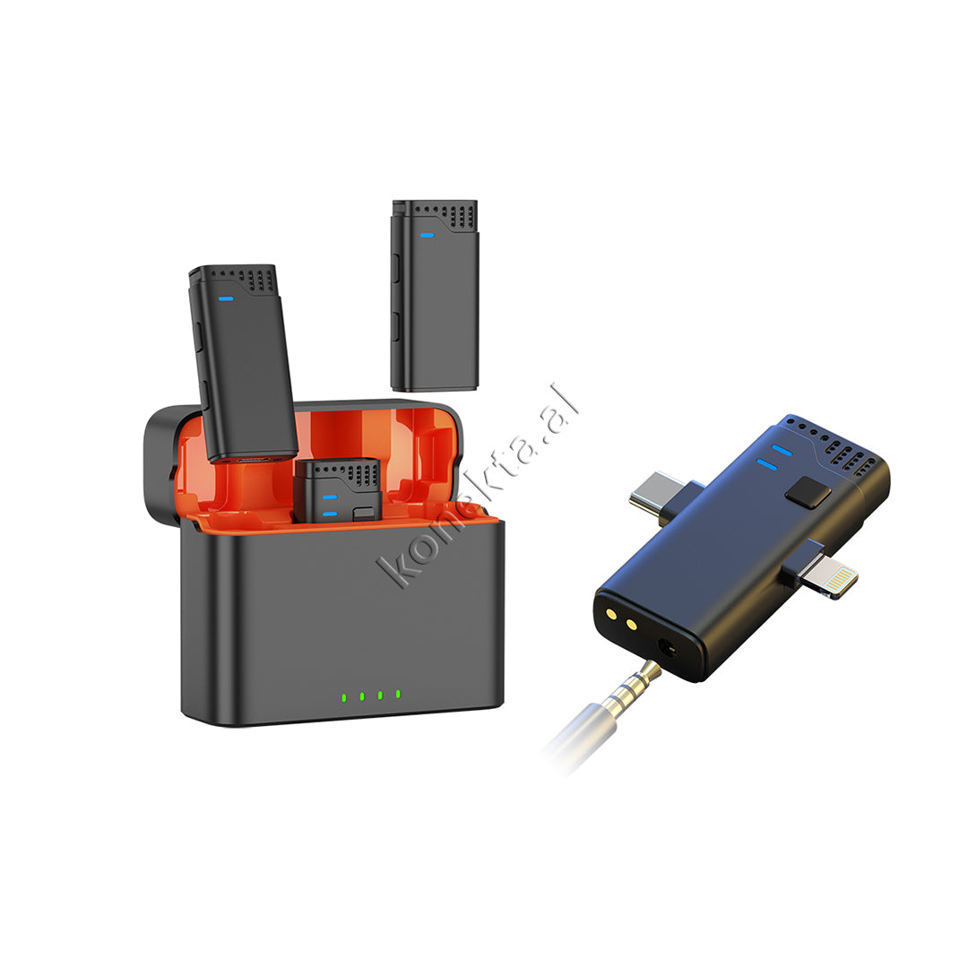 Mikrofon Wireless 2 Ne 1 Jmary Me Type-C & Lightning