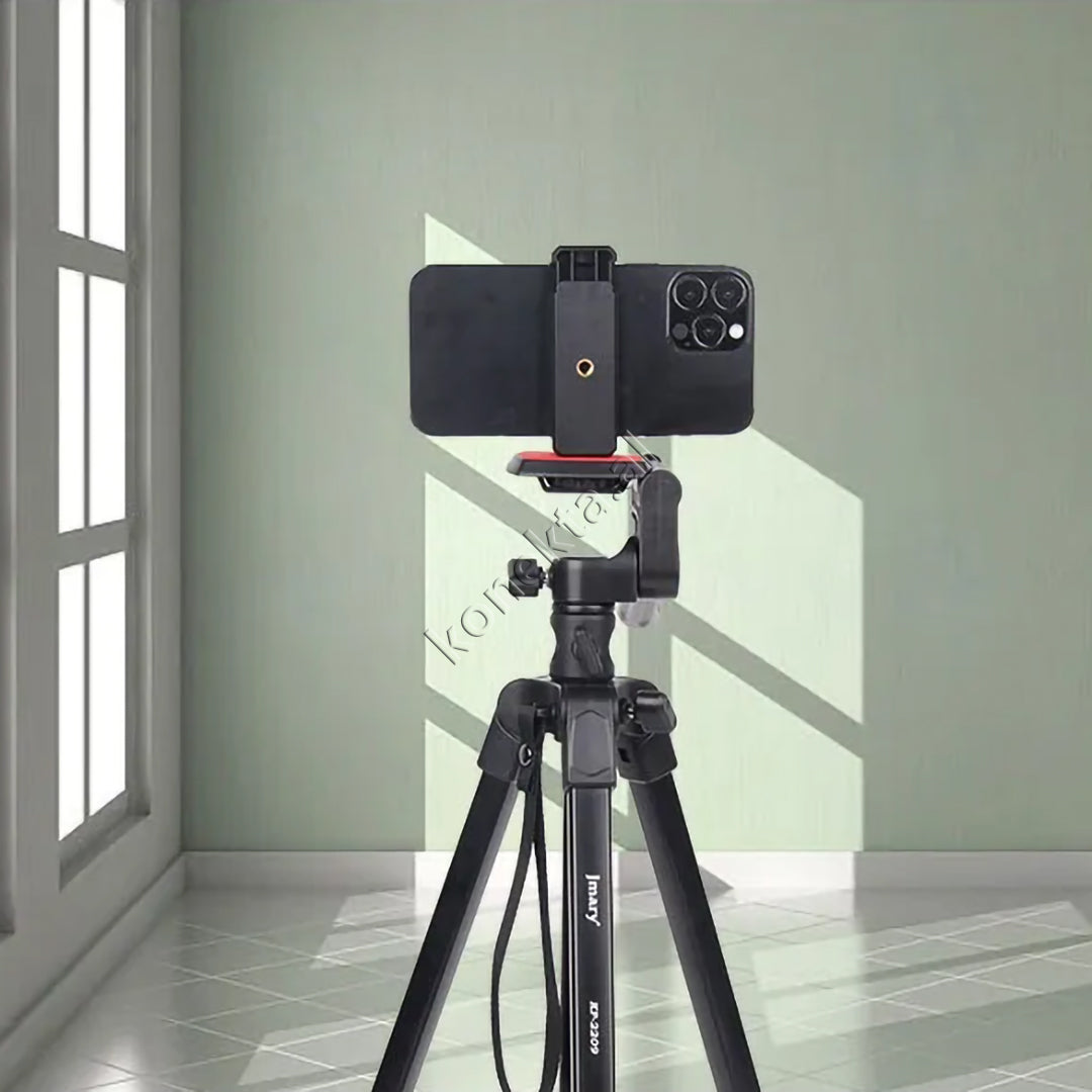 Trekëmbesh (Tripod) i Çmontueshëm si Monopod me Gjatësi dhe Kënd Të Gradueshëm për Kamera, Telefon, Tablet ,GoPro, SLR,  Etj.