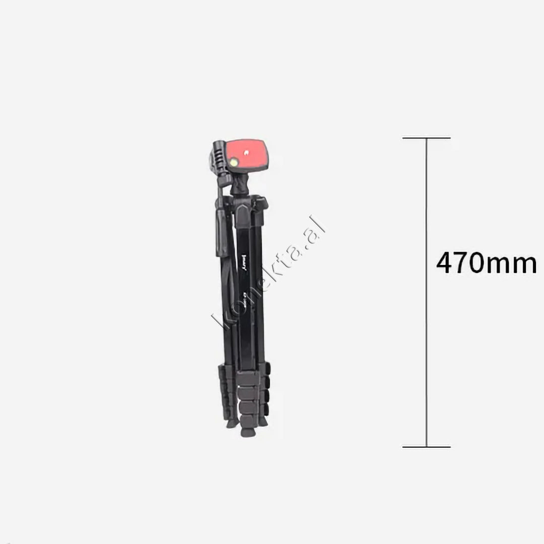 Trekëmbesh (Tripod) i Çmontueshëm si Monopod me Gjatësi dhe Kënd Të Gradueshëm për Kamera, Telefon, Tablet ,GoPro, SLR,  Etj.