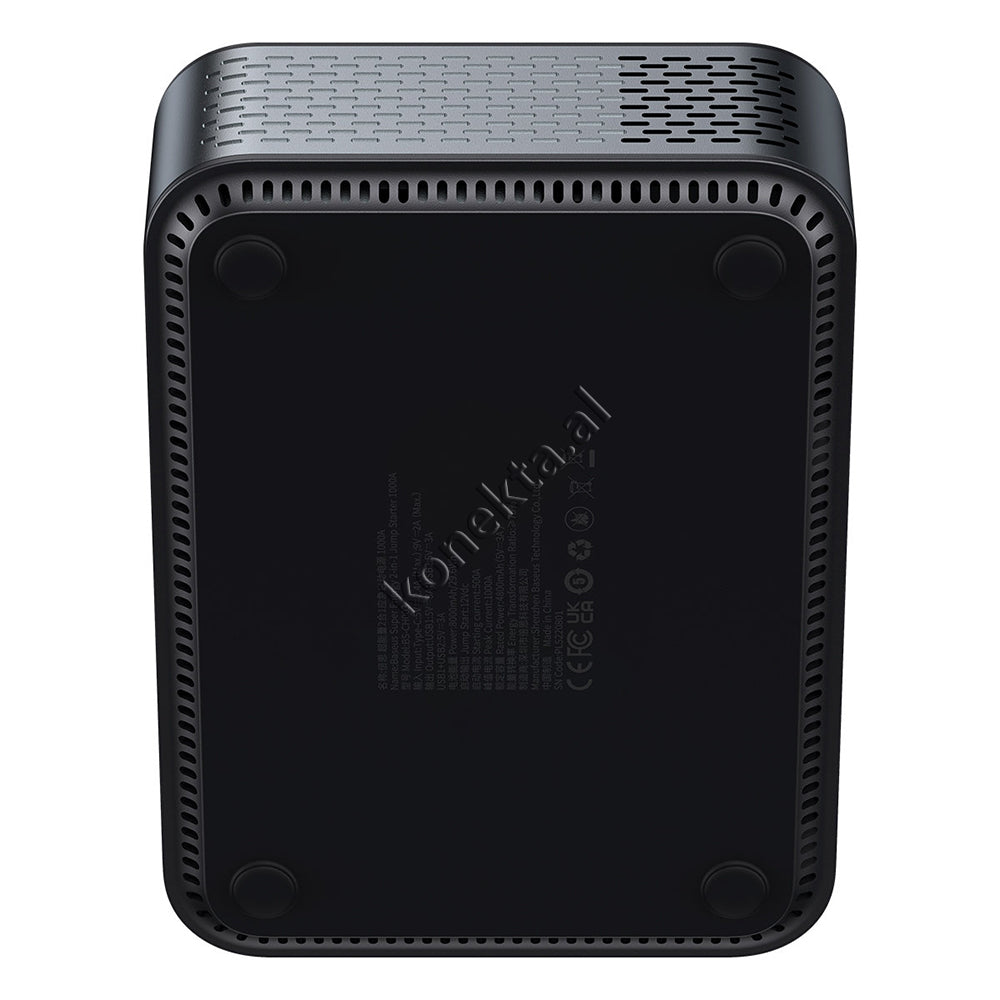 Bateri E Jashtme Multifunksionale Baseus 8800mAh Me Pompe Per Goma Dhe Starter Ne Raste Emergjente