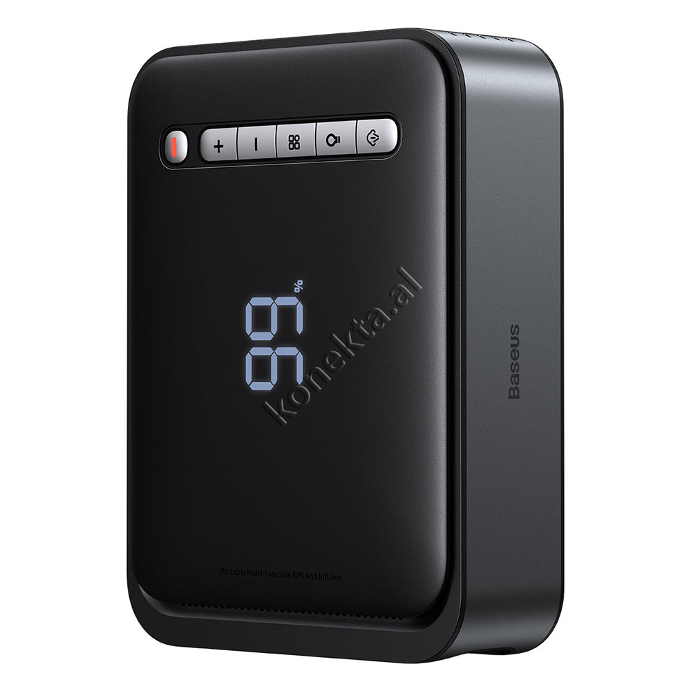 Bateri E Jashtme Multifunksionale Baseus 8800mAh Me Pompe Per Goma Dhe Starter Ne Raste Emergjente