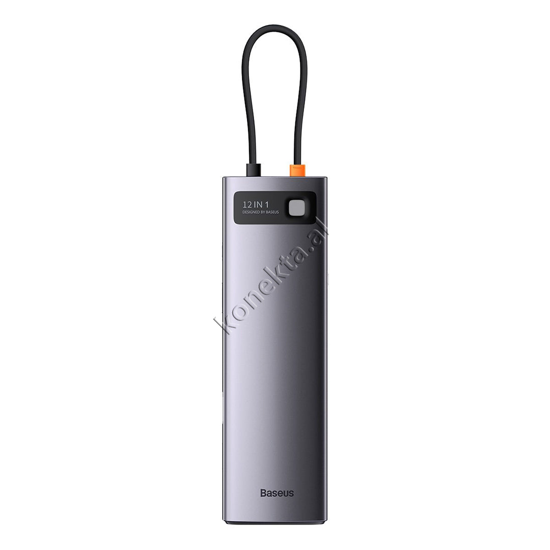 Adaptor i Sofistikuar Modern Type-C Me 12 Porta Multifunksionale Per Telefon / Tablet / Laptop