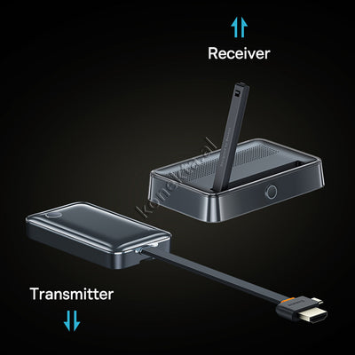 Set Transmetues Dhe Marres HDMI 4K Wireless Baseus