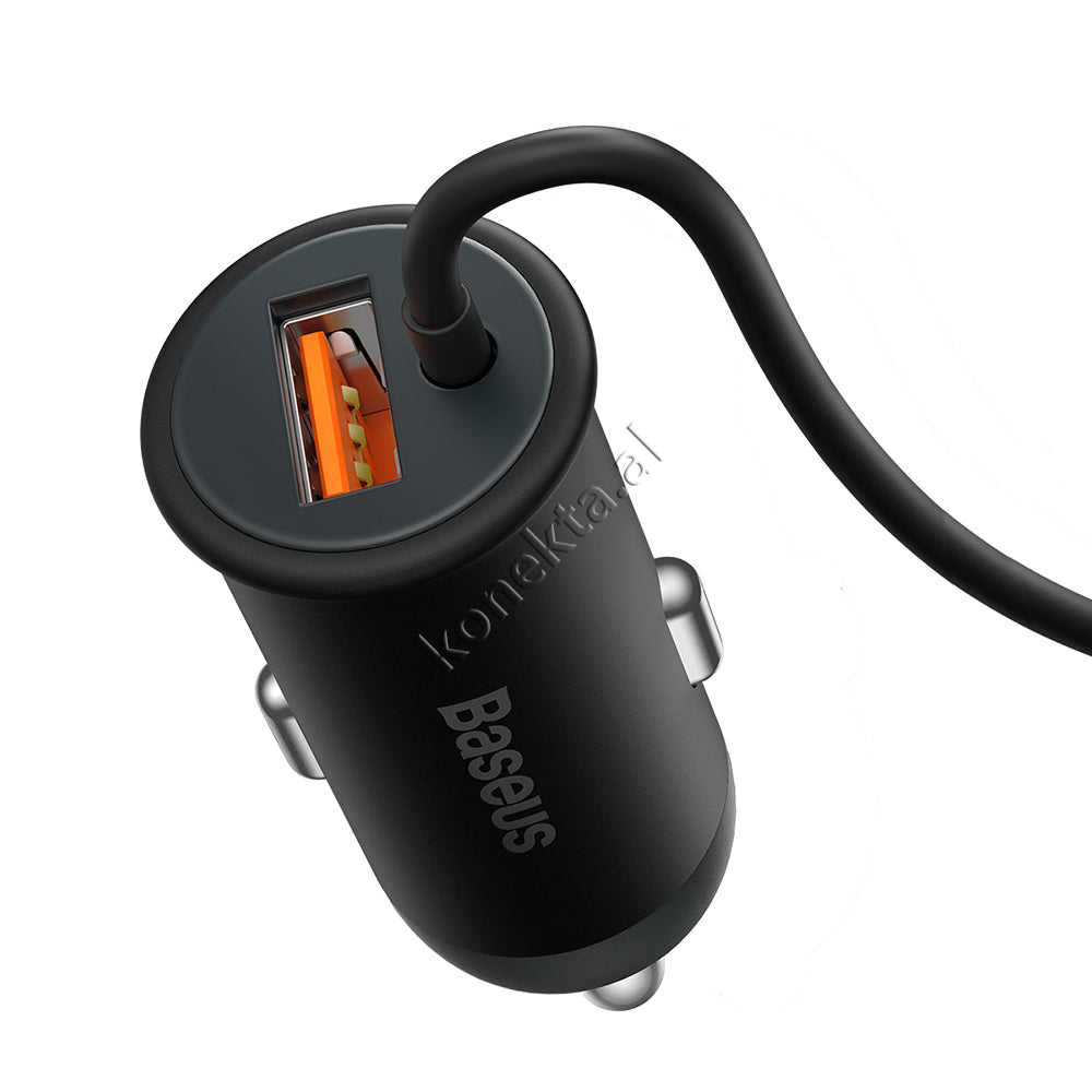 Mbajtese Celuari Per Makine Baseus Me Karikim Wireless Dhe Porte USB