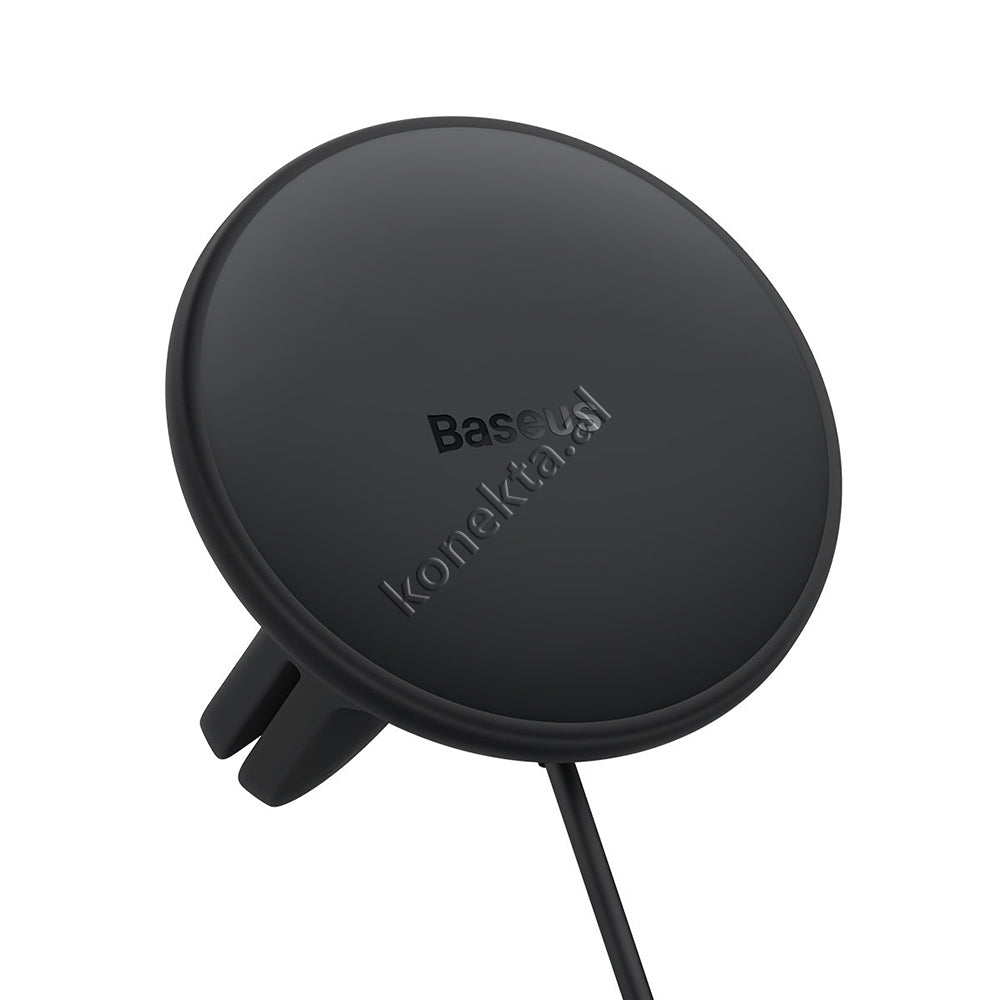 Mbajtese Celuari Per Makine Baseus Me Karikim Wireless Dhe Porte USB