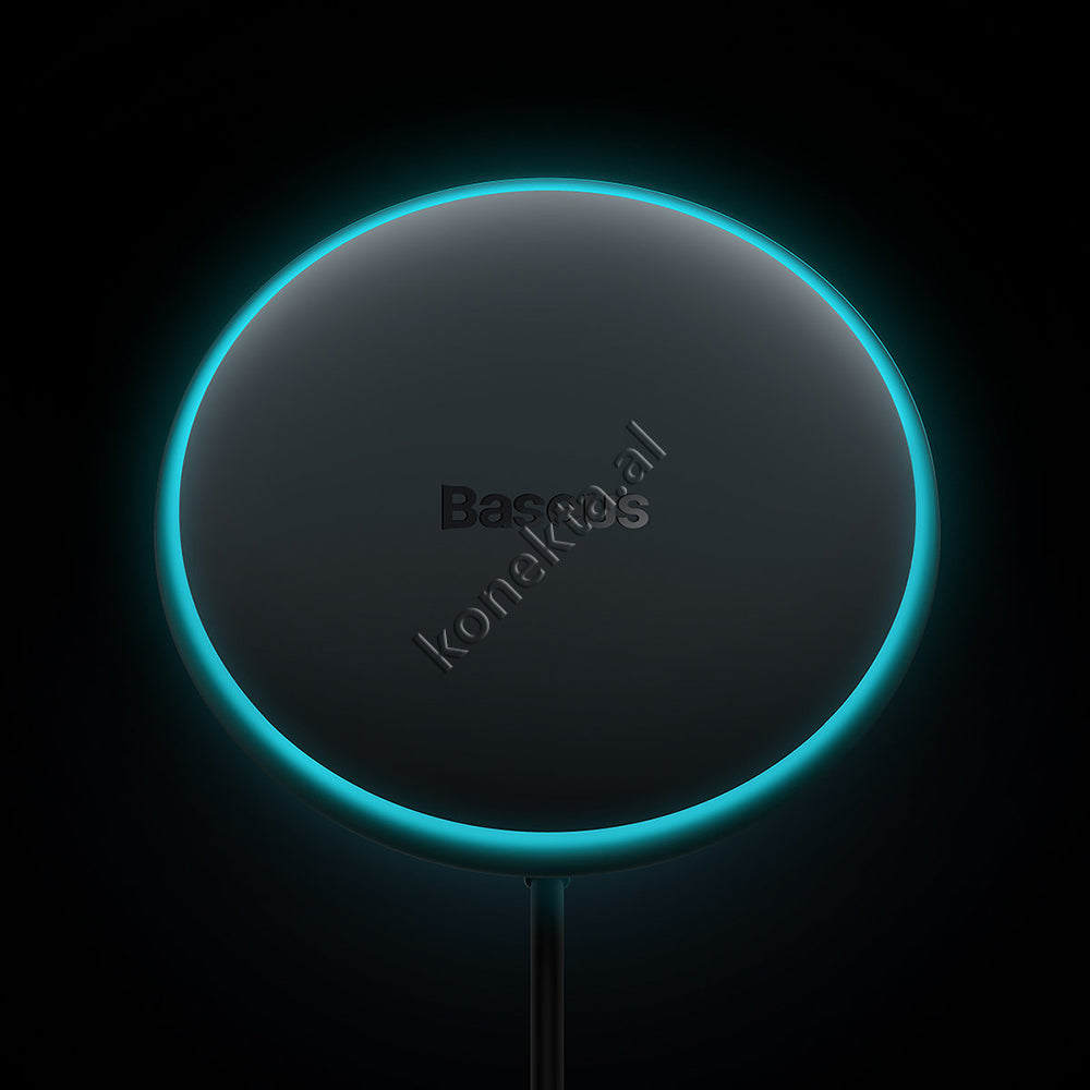 Mbajtese Celuari Per Makine Baseus Me Karikim Wireless Dhe Porte USB