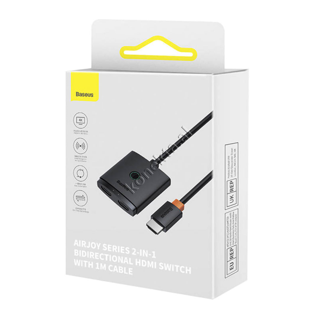Hdmi Splitter 1m Qe Te Nderroni Lehte Lidhjen e Pajisjeve Me Te Njejtin Monitor