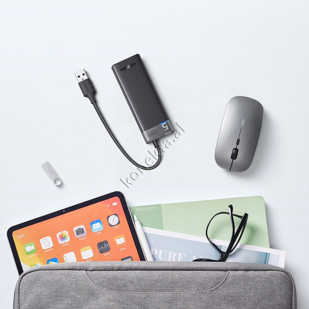 Adaptor HUB UGreen Me Shumë Porta 4 në 1