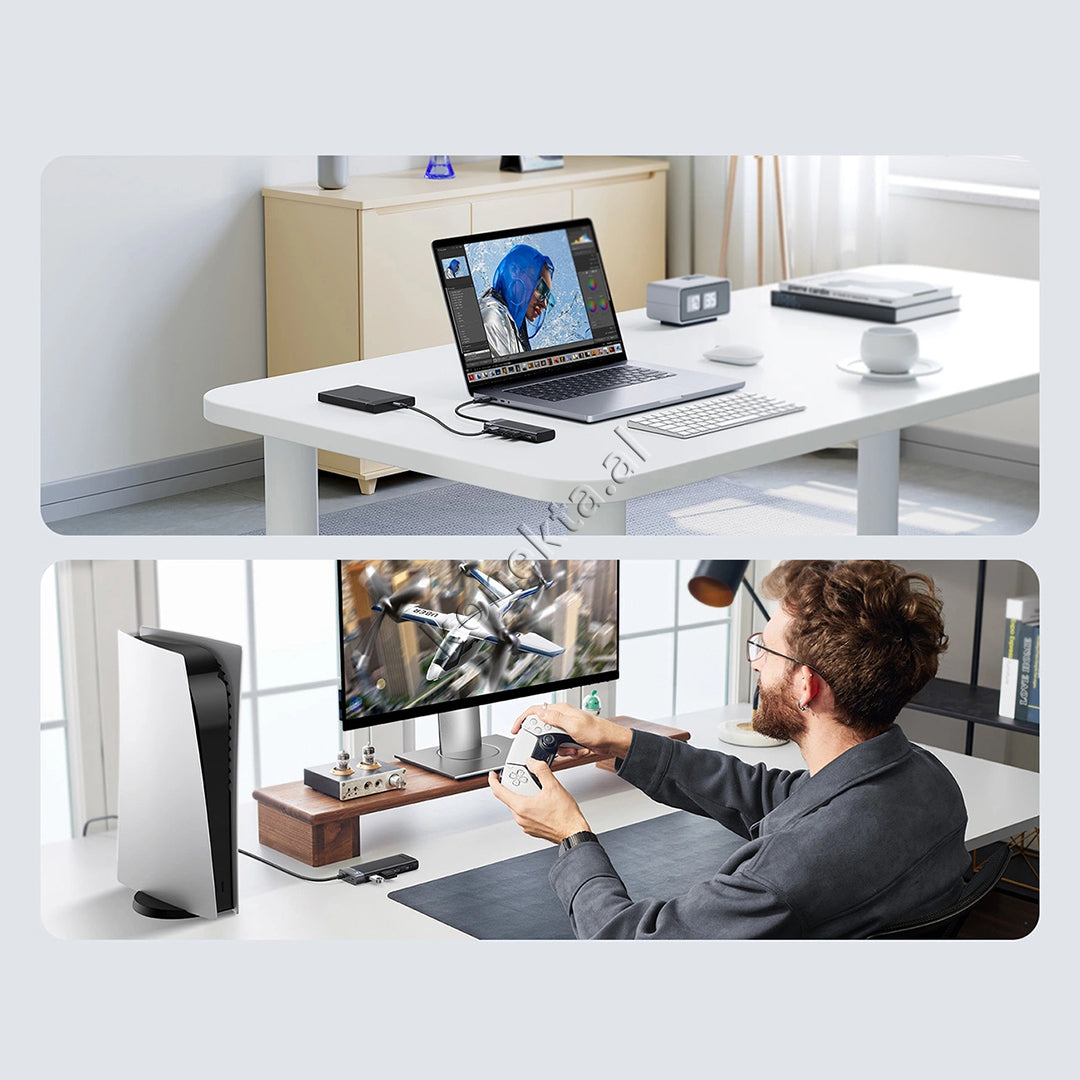 Adaptor HUB UGreen Me Shumë Porta 4 në 1