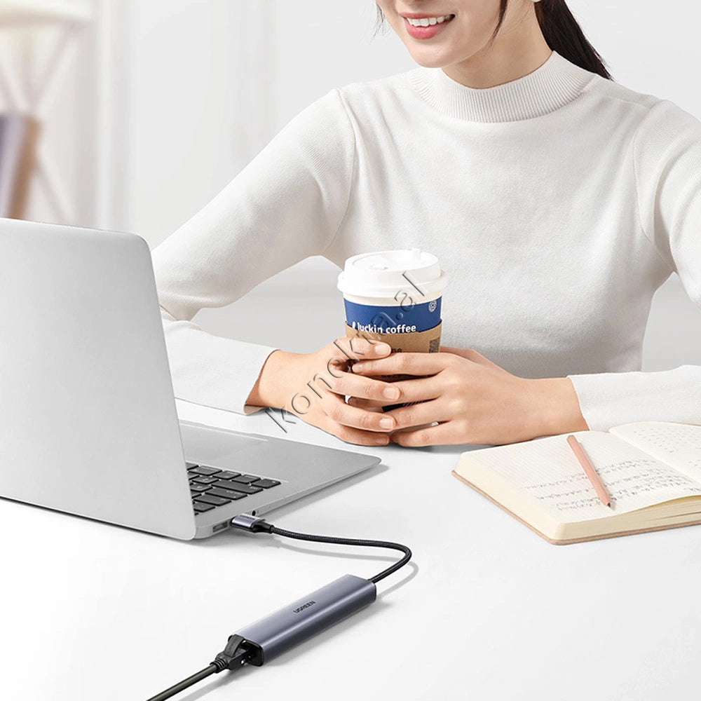 Adaptor HUB UGreen Me Shumë Porta 4 në 1