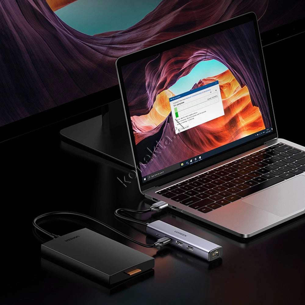 Adaptor HUB UGreen Me Shumë Porta 4 në 1