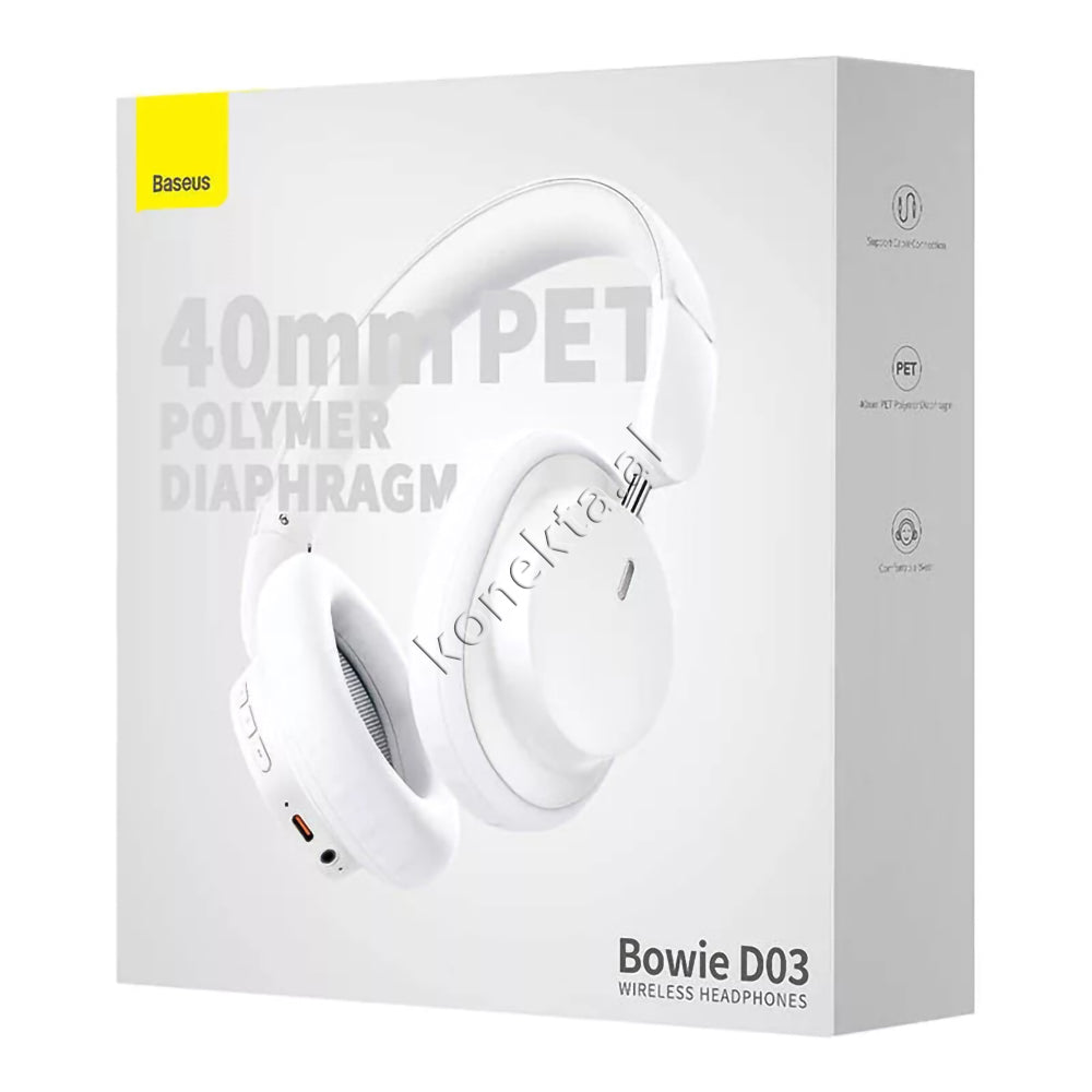 Kufje Headphones Me Bluetooth Baseus Bowie D03