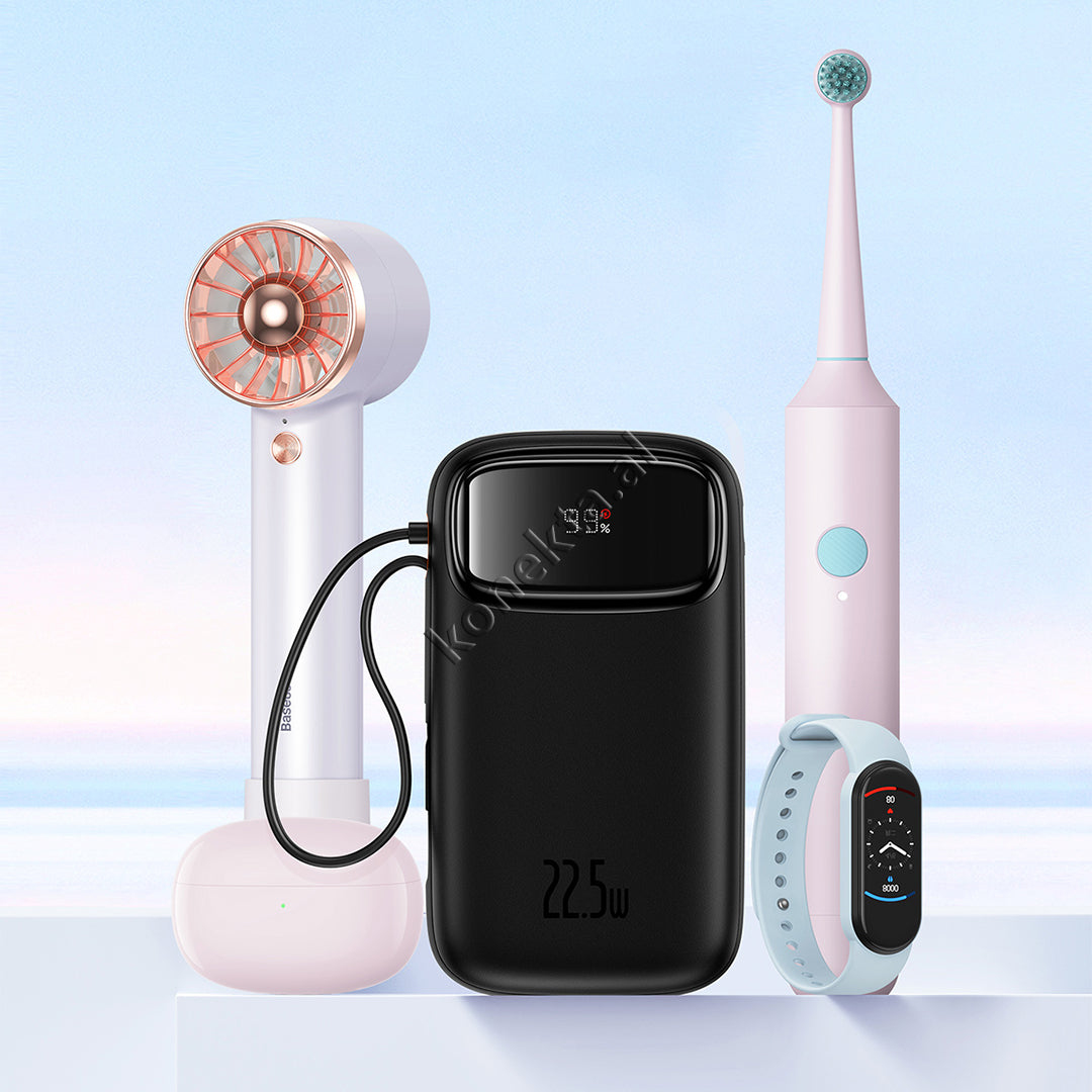 Bateri E Jashtme 20000mah Me 2 Porta Karikimi Dhe Kabllo Lightning & Type-C Te Integruar