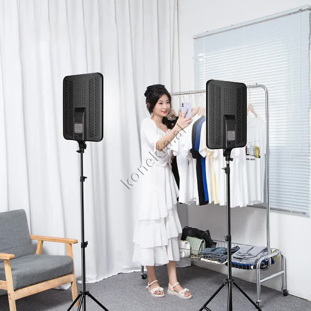 Trekembesh (Tripod) Me Drite LED Drejtkendore