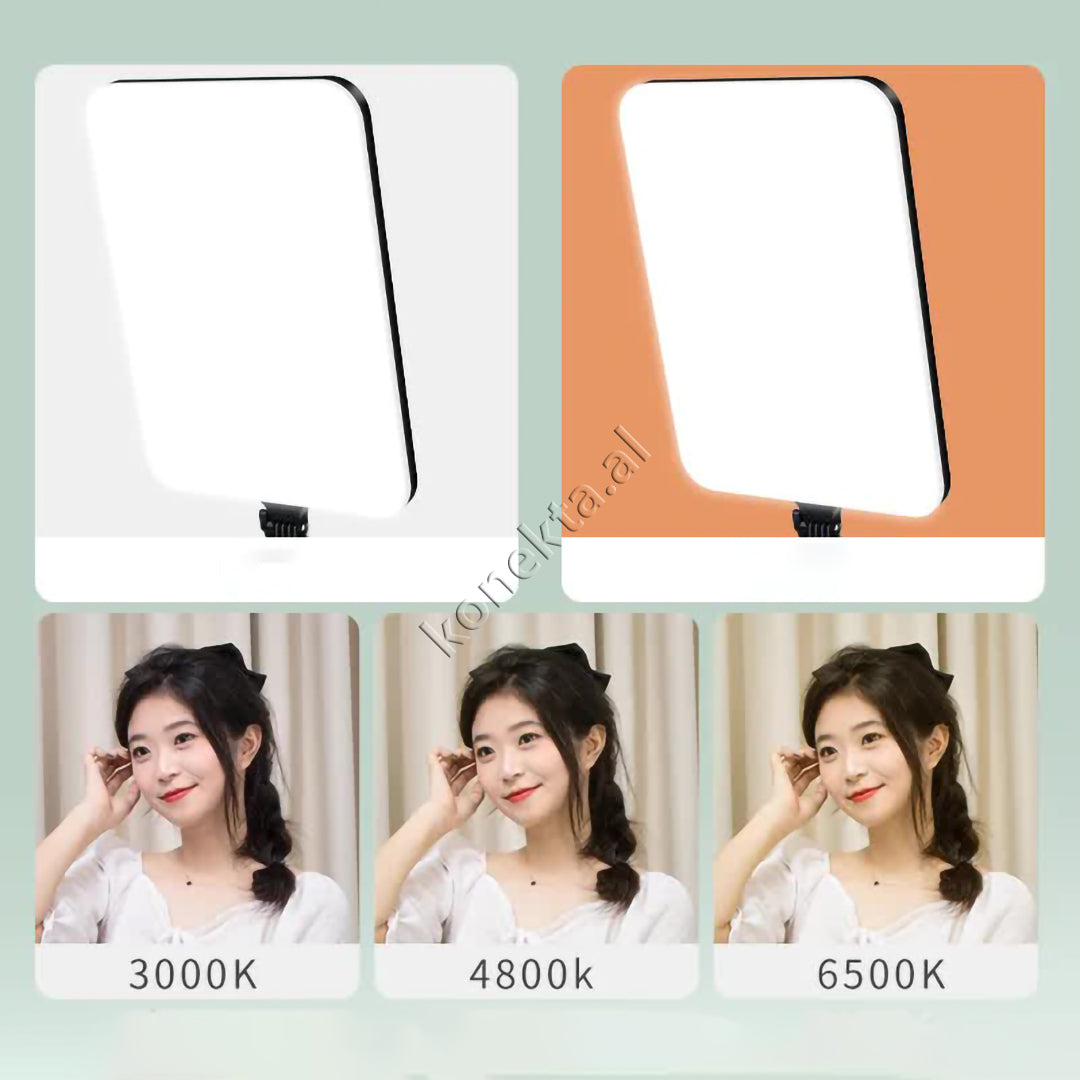 Trekembesh (Tripod) Me Drite LED Drejtkendore