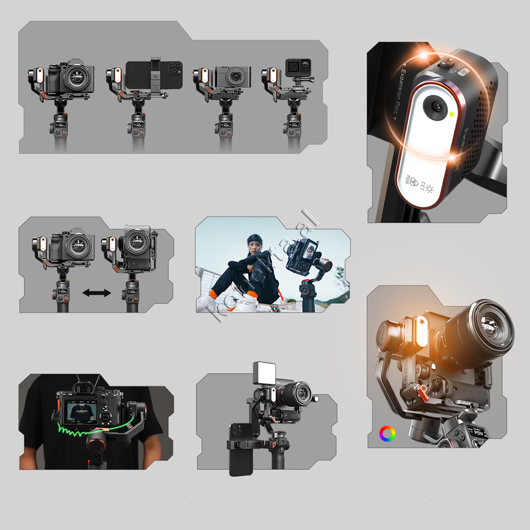 Stabilizues Kamere Gimbal Hohem iSteady MT2 Kit