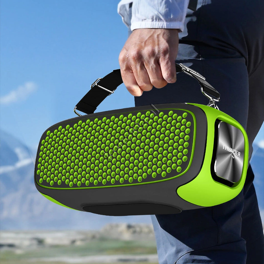 Boks i Fuqishem Me Bluetooth Wiwu Thunder 55W Dhe Mikrofon Wireless