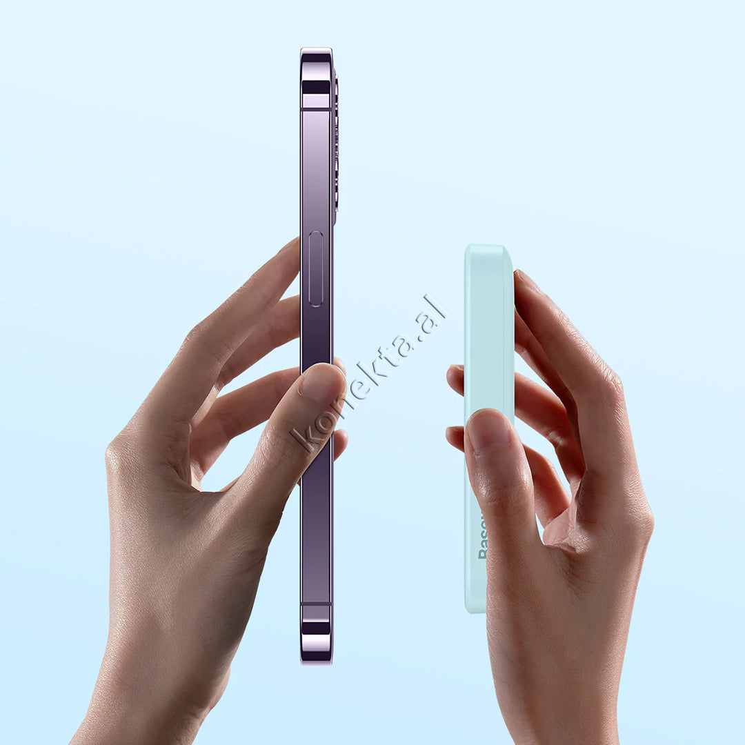 Bateri E Jashtme Baseus 6000mAh 20W Me Karikim Wireless MagSafe