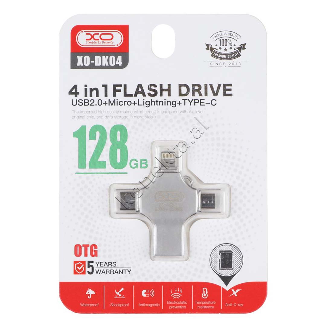 USB 2.0 DHE OTG LIGHTNING / MICRO & TYPE-C XO
