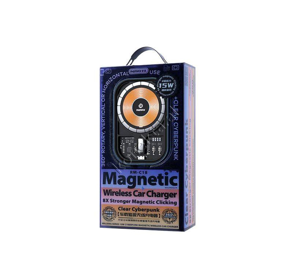 Mbajtese Celulari Per Makine Me Karikues Wireless me Kapje Magnetike